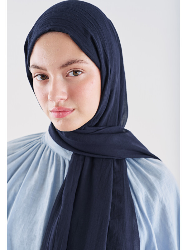 Fresh Scarfs Dubai Premium Şal Lacivert
