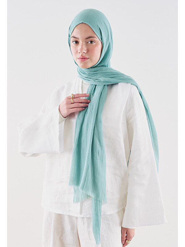 Fresh Scarfs Dubai Premium Şal Deniz Köpüğü