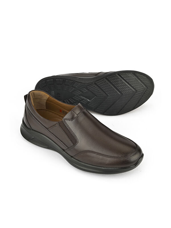 Ziya Ayakkabi Lacivert Ziya Ayakkabi Hakiki Deri Erkek Konfor 1531055Z1060