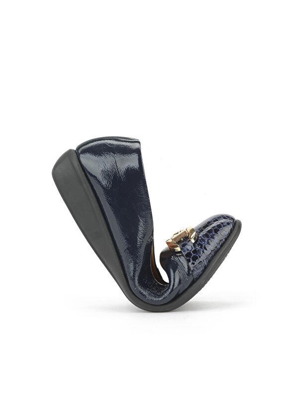 Ziya Ayakkabi Siyah Ziya Ayakkabi Hakiki Kadın Deri Babet 1531050Z26142208K