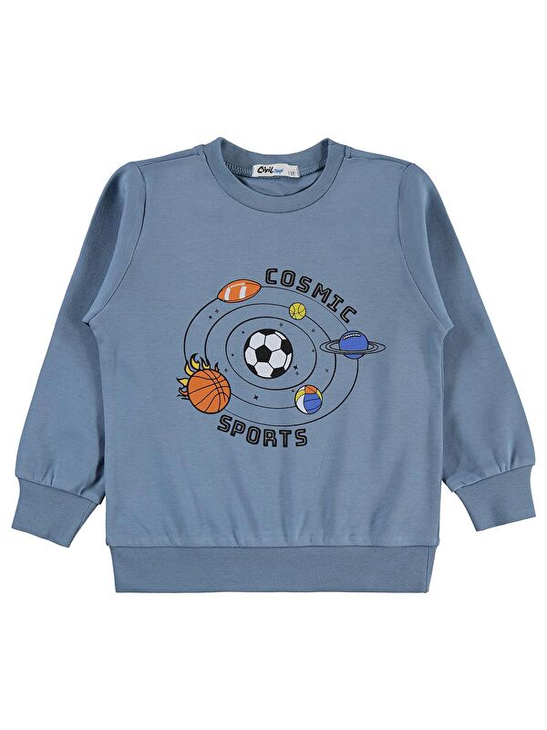 Civil Boys Cosmic Baskılı 2-5 Yaş Sweatshirt