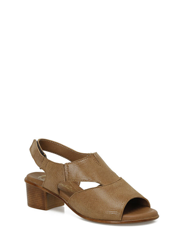 105498.Z5FX Taba Kadın Comfort Sandalet - Görsel 3