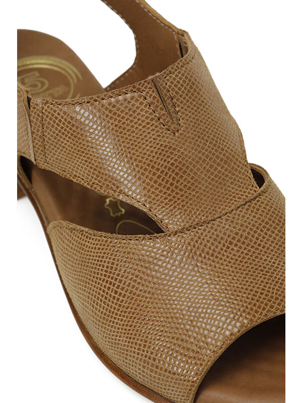 105498.Z5FX Taba Kadın Comfort Sandalet - Görsel 8