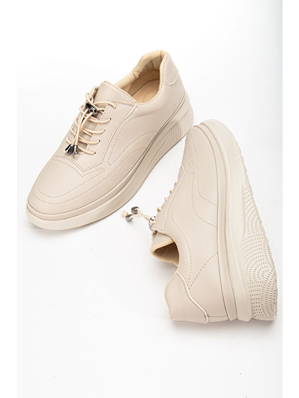 D12221 Günlük Ortopedik Kadın Sneaker Spor Ayakkabı - Görsel 3