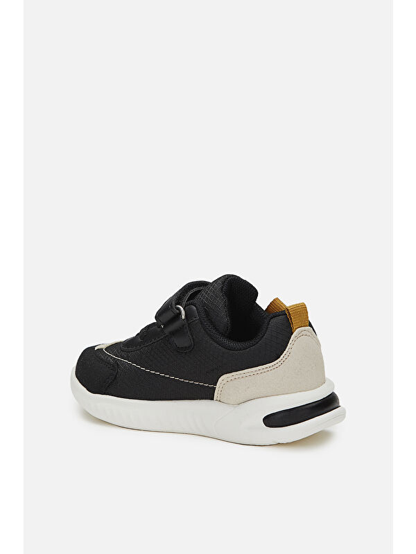 Tino Hafif Erkek Bebek Siyah Spor Ayakkabı - Görsel 4