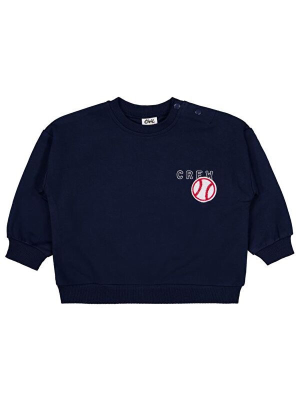 Civil Baby Crew Baskılı 6-18 Ay Sweatshirt