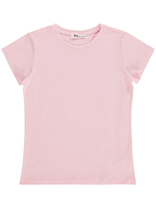 Civil Girls Basic 10-13 Yaş Tişört - Pembe