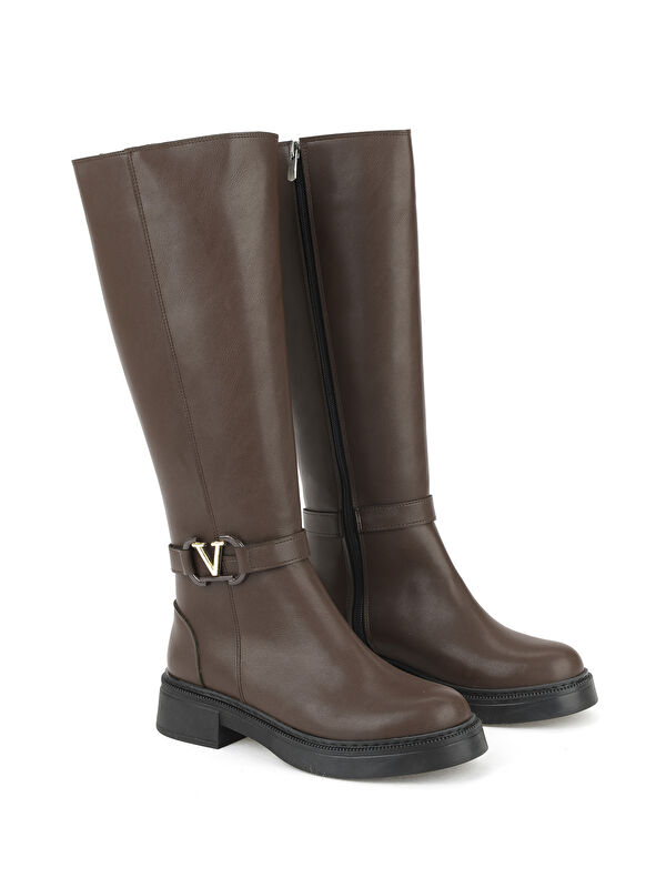 Kadın Cizme 1531044Z40111 Kahve - Görsel 3