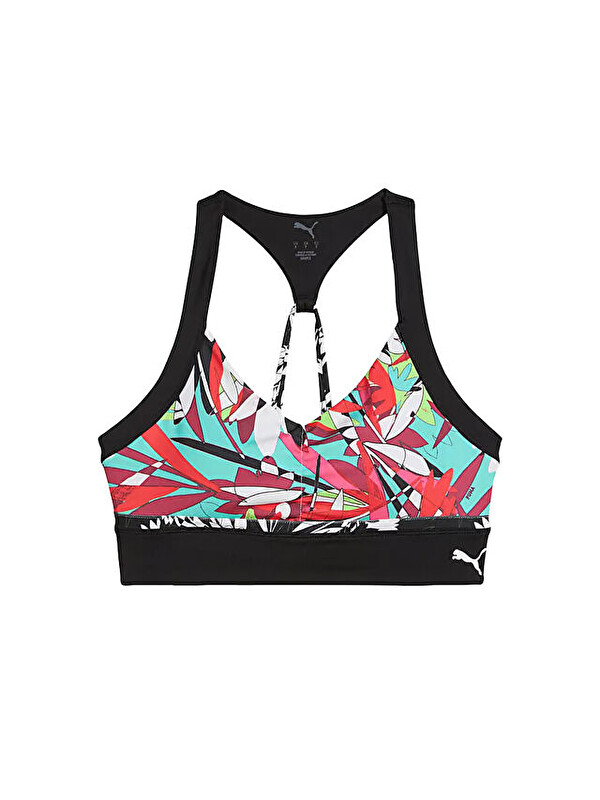 Puma 4Keeps Tropical Aop Lgln Bra Kadın Antrenman Sporcu Sütyeni 52678651 Renkli