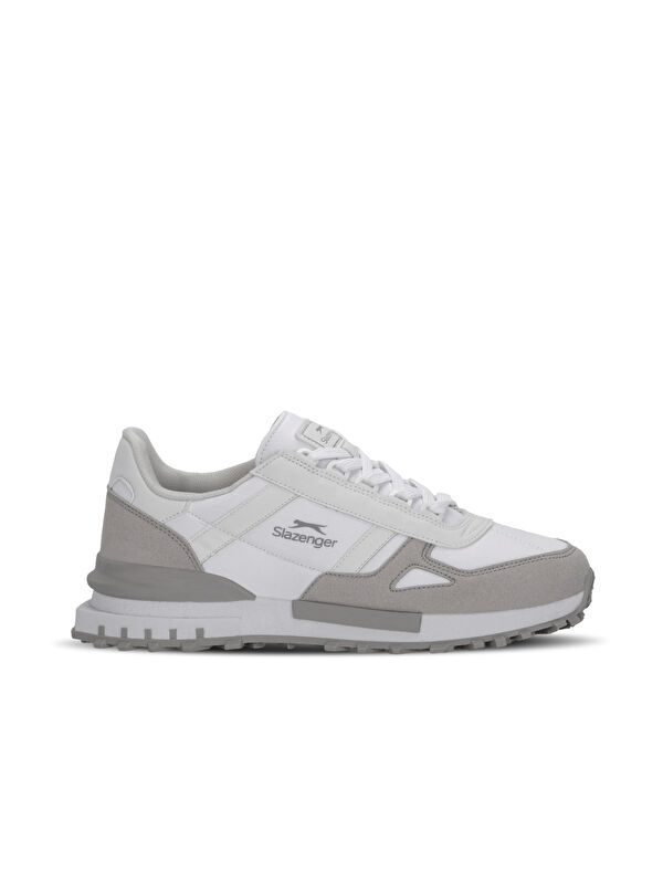 SLAZENGER SKATE Erkek Beyaz / Gri Koşu & Yürüyüş Spor Ayakkabısı