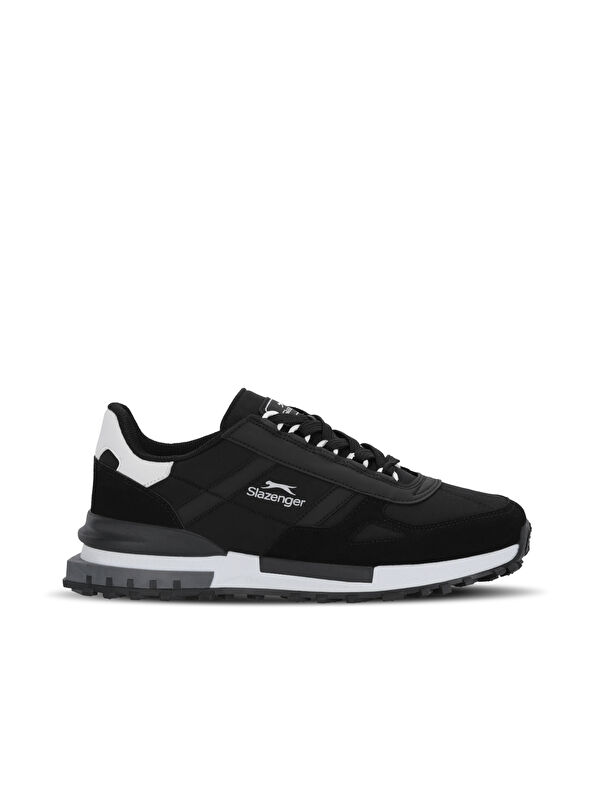 SLAZENGER SKATE Erkek Siyah / Beyaz Koşu & Yürüyüş Spor Ayakkabısı