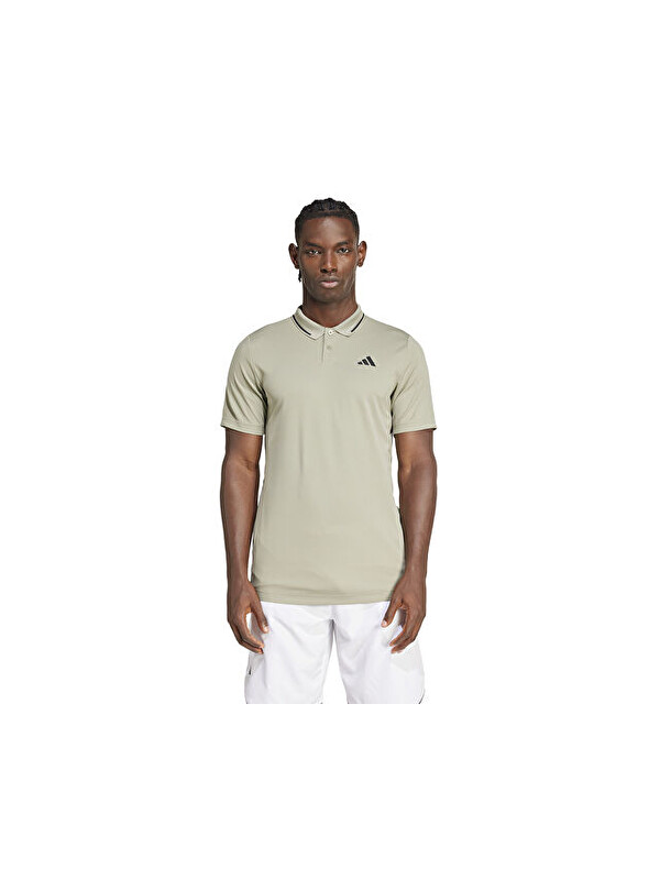 Adidas Club Pique Polo Erkek Tenis Polo Tişört IS8104 Yeşil