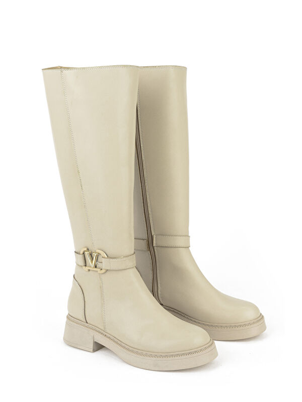 Kadın Cizme 1531044Z40111 Bej - Görsel 3