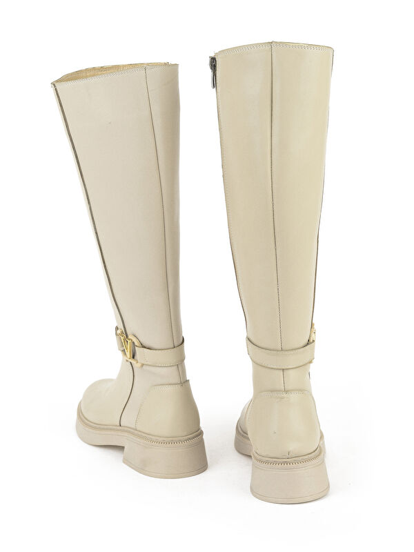 Kadın Cizme 1531044Z40111 Bej - Görsel 4