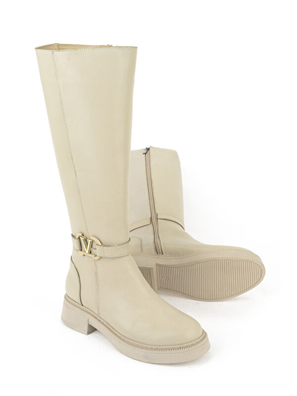 Kadın Cizme 1531044Z40111 Bej - Görsel 5