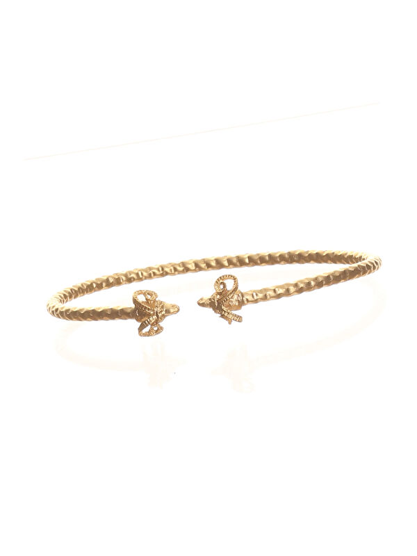 Labalaba Kadın Koçbaşı Uçlu Choker