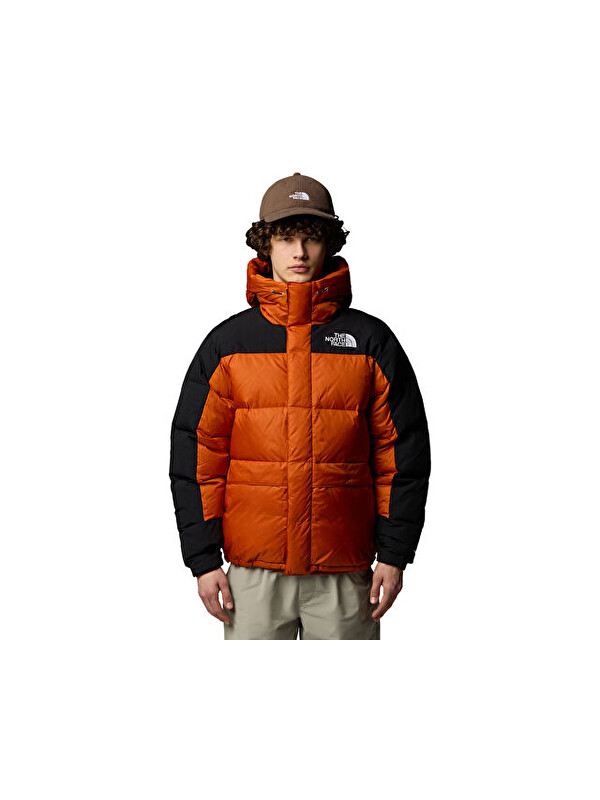 The North Face M Hmlyn Down Parka Erkek Outdoor Montu (550 Dolgu Kaz Tüyü) NF0A4QYX5PO1 Turuncu