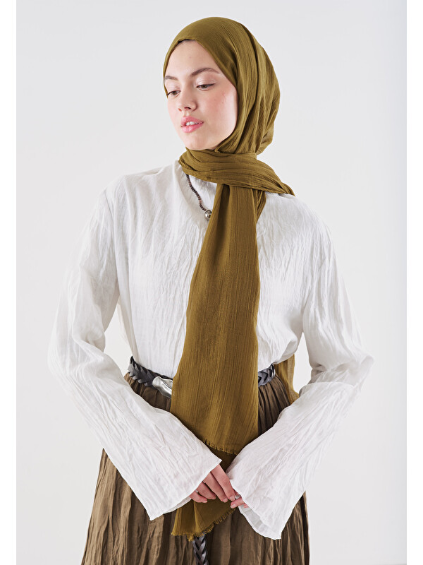Fresh Scarfs Dubai Premium Şal Toprak