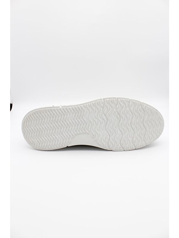 Koyu Haki Hakiki Deri Tokalı Nubuk Eva Taban Casual Ayakkabı 1033240161 - Görsel 3