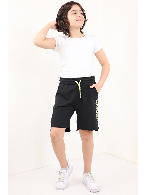 Toontoykids Erkek Çocuk Baskılı Şort