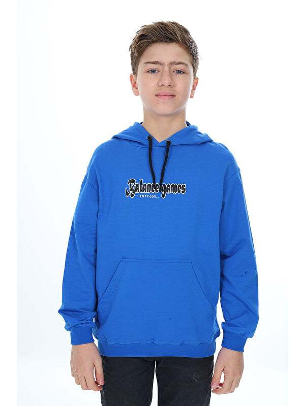 Toontoykids Erkek Çocuk Baskılı Sweatshirt