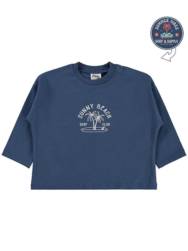 Civil Baby Summer Vibes Baskılı 6-18 Ay Sweatshirt