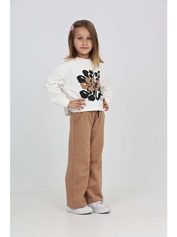 Toontoykids Kız Çocuk Nice Baskılı Eşofman Takım