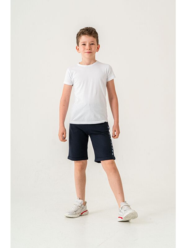 Mışıl Kids Break Limits Baskılı Arka Cepli Erkek Çocuk Şort