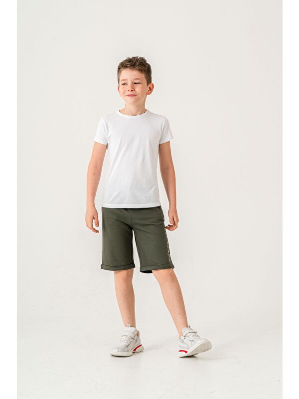 Mışıl Kids Break Limits Baskılı Arka Cepli Erkek Çocuk Şort