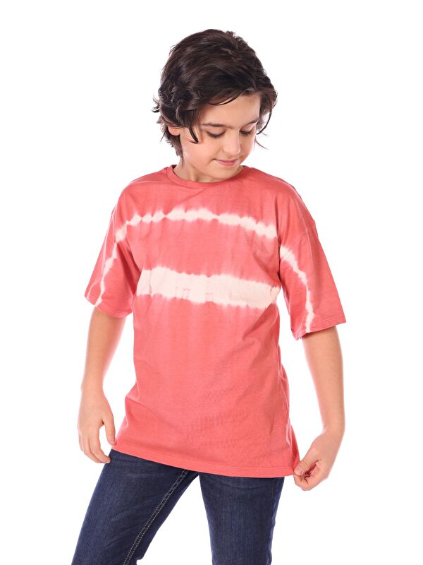 Toontoykids Erkek Çocuk Batik Desenli Tişört