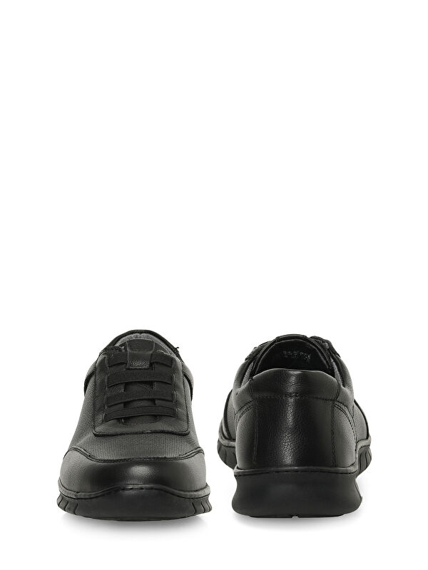 107284.M 5FX Siyah Erkek Comfort Ayakkabı - Görsel 6