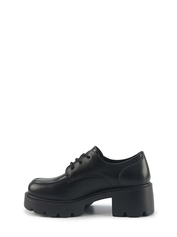 326502.Z 5PR Siyah Kadın Oxford Ayakkabı - Görsel 4