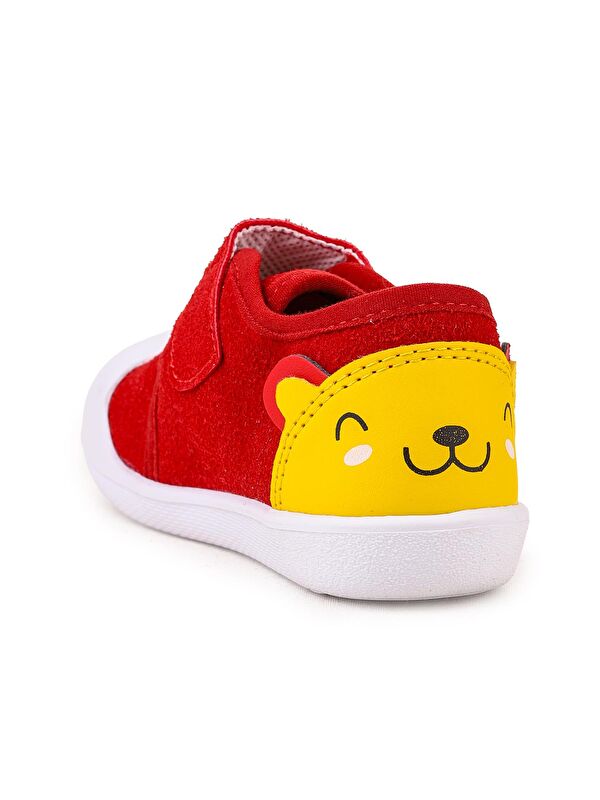 Catly Cırtlı Kız Bebek İlk Adım Panduf Ayakkabı - Görsel 5