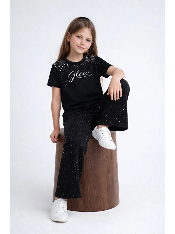 Myhanne Glow Taşlı Kız Çocuk Takım 30459