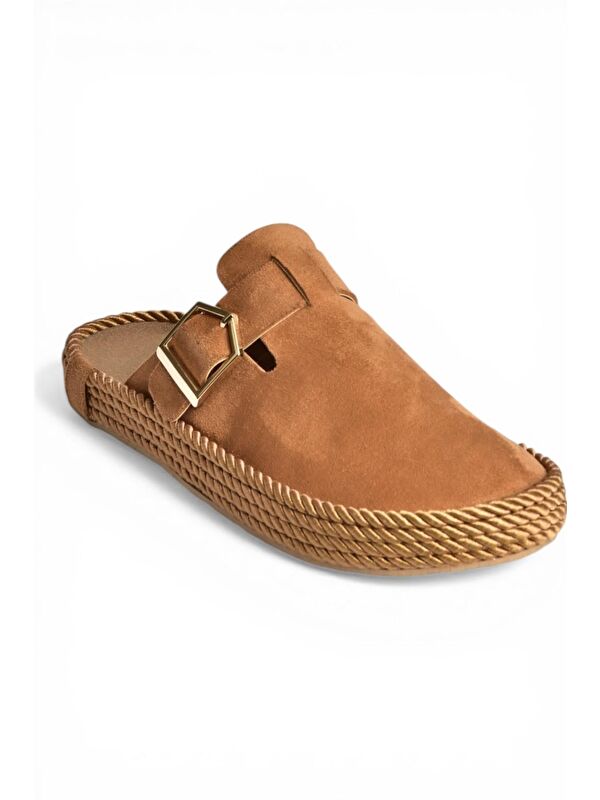 Fox Shoes Taba Kadın Terlik Y596148402