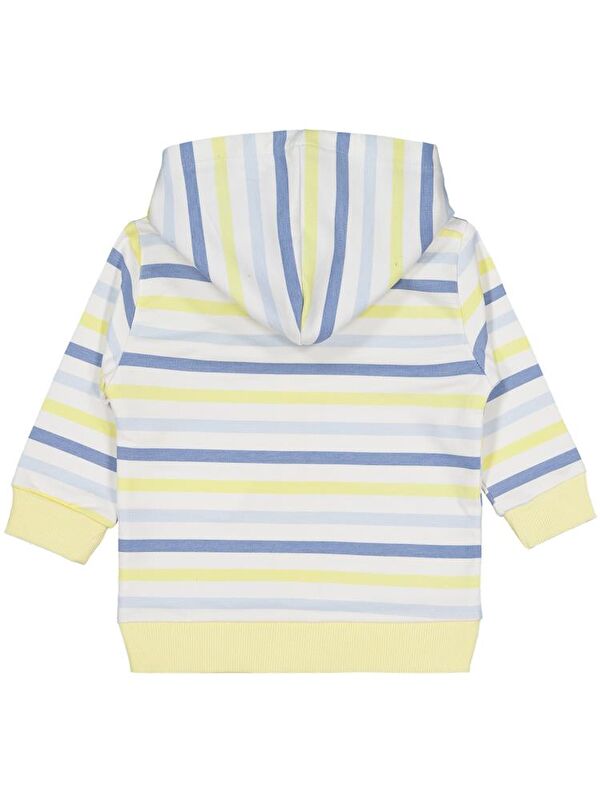 Civil Baby Little Sailors Baskılı 6-18 Ay Hırka - Beyaz 12-18 Ay