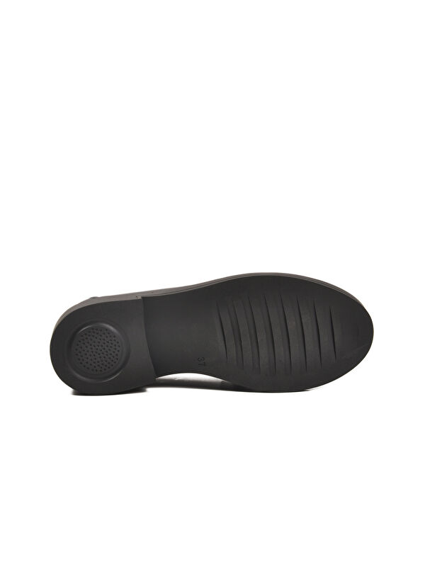 Siyah Cilt Kadın Casual Ayakkabı 572441 Z - Görsel 6