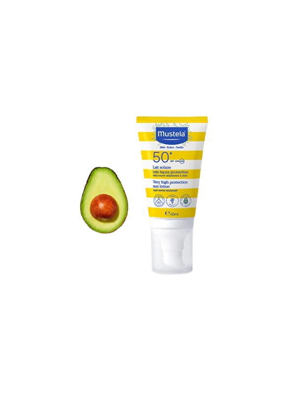 Mustela Yüksek Koruma Faktörlü Güneş Losyonu SPF 50+ 40ml