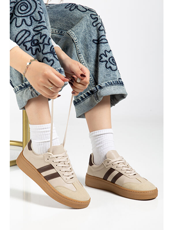 Tonny Black Siyah Tonny Black Rahat Kalip Kadın Kadın Yumuşak Deri Sneaker