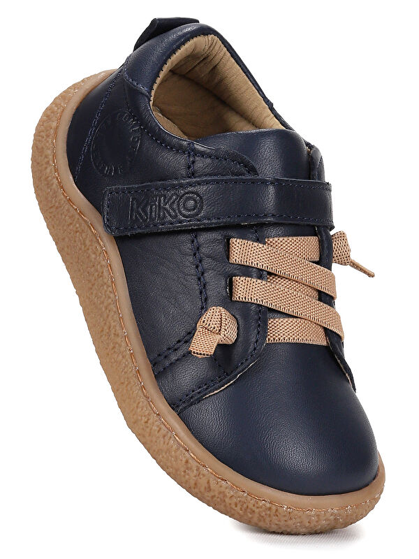 Kiko Kids Arad %100 Deri Günlük Erkek Bebek Spor Ayakkabı