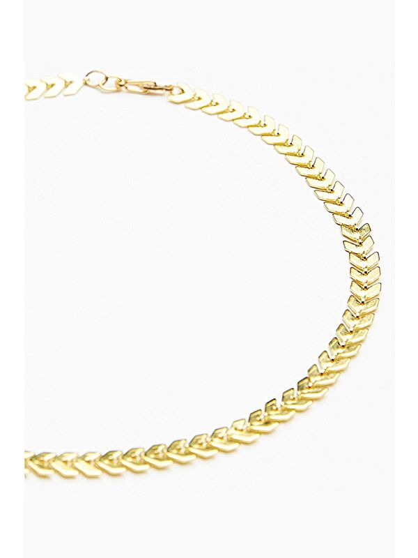 New Obsessions Gold Choo Choker Kolye