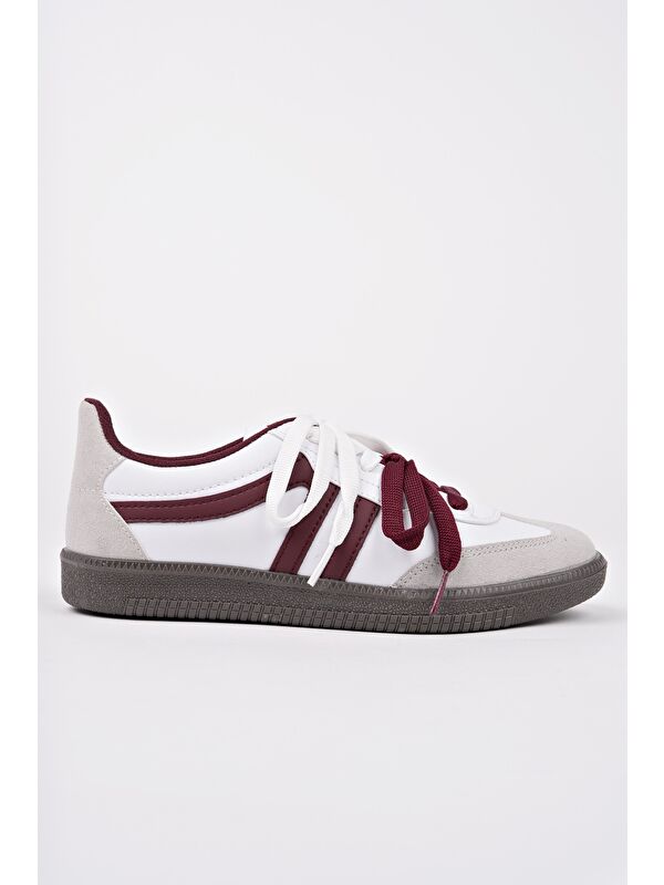 RETRO Çift Bağcıklı Günlük Kadın Sneaker Spor Ayakkabı - Görsel 4