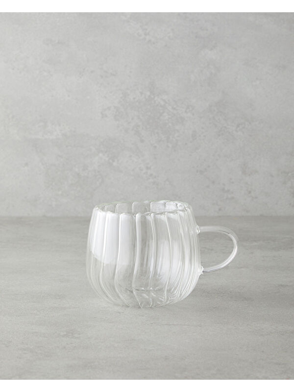 English Home Astral Borosilikat Cam Double Wall Kupa 280 ml Şeffaf