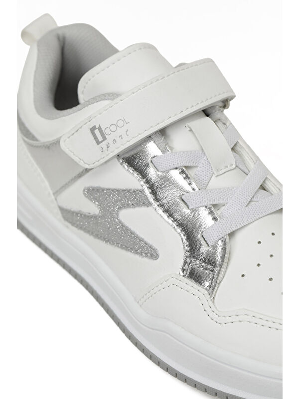 JAKE F 5PR Beyaz Kız Çocuk Sneaker - Görsel 8