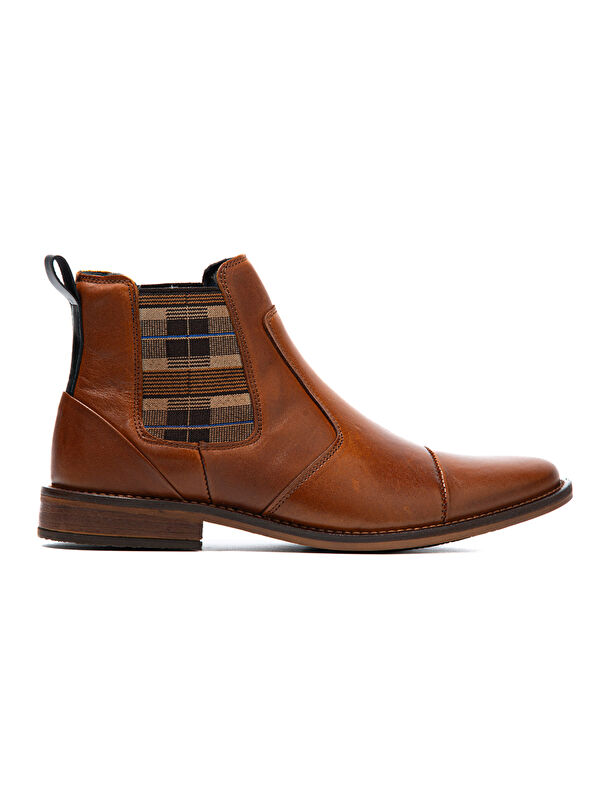 John May Erkek Bot 1158 001 WK-John May Orkut Suede Cognac