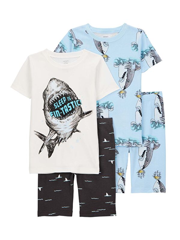 Carter's Erkek Çocuk Pijama Set 4'lü Paket