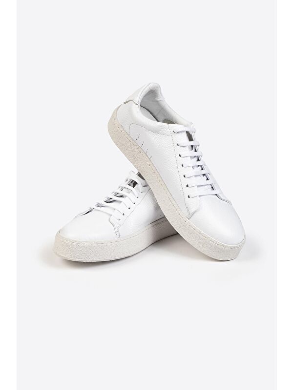 Erkek Deri Sneaker - Görsel 6