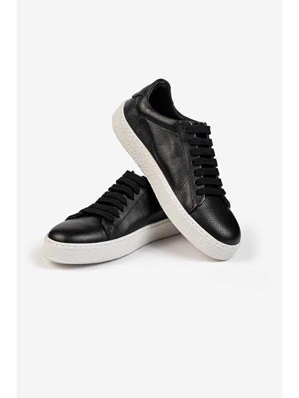 Erkek Deri Sneaker - Görsel 6