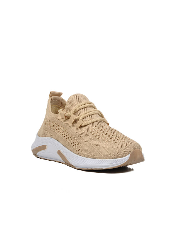 Bej Hafif Anorak Unisex Çocuk Spor Ayakkabı Pına 151 F - Görsel 4