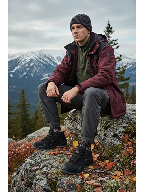 PİONEER Bağcıklı Trekking ve Günlük Outdoor Erkek Ayakkabı - Görsel 4